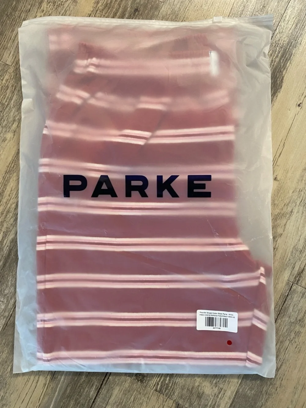 Parke Amour Striped Boxer Pants Size XS - Picture 3 of 6